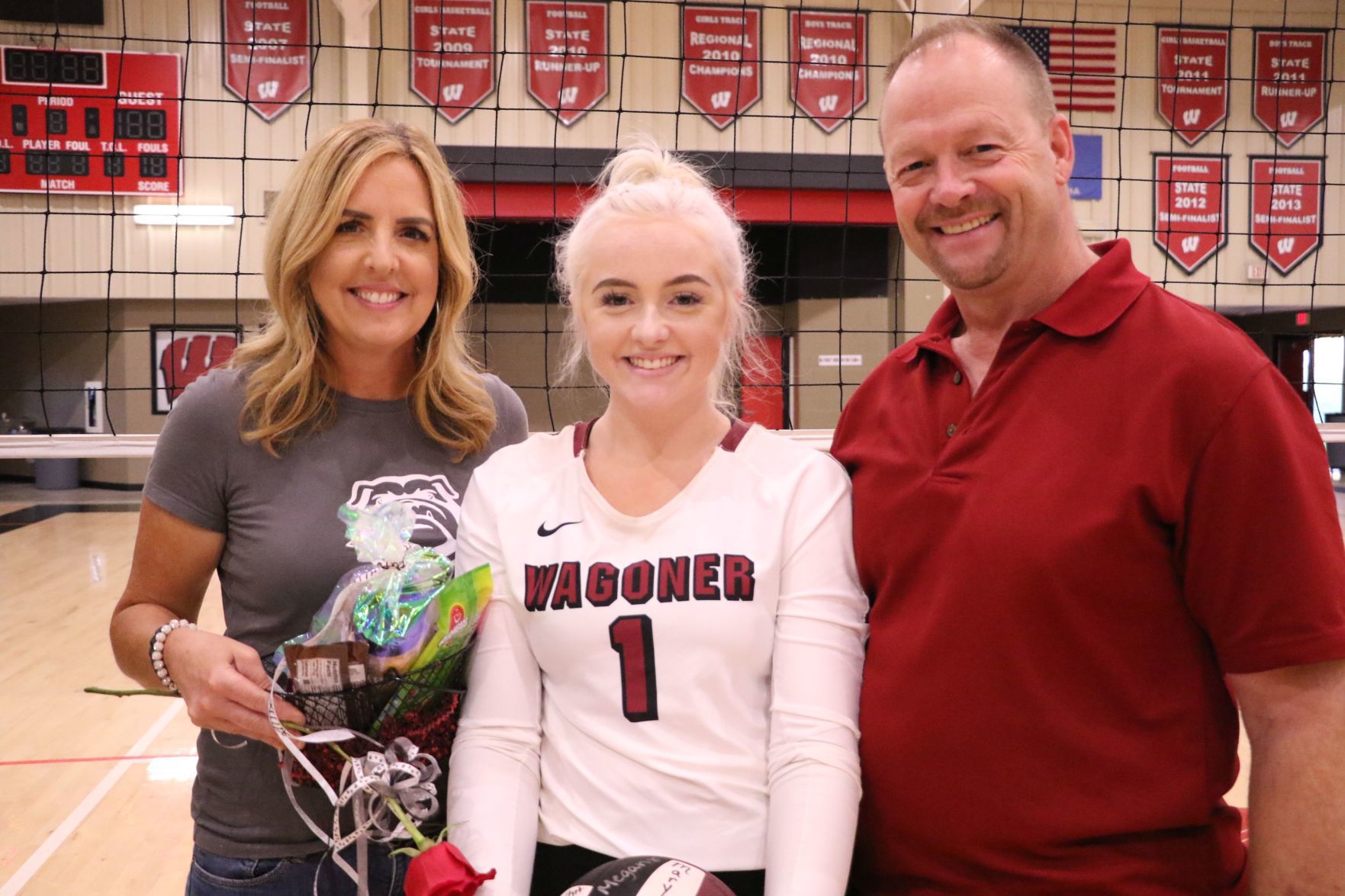 Wagoner Volleyball Senior Night